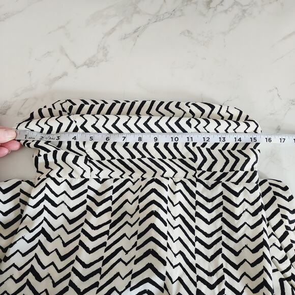 Forever 21 Women's Zig Zag Maxi Sun Dress Size Small - Picture 5 of 6
